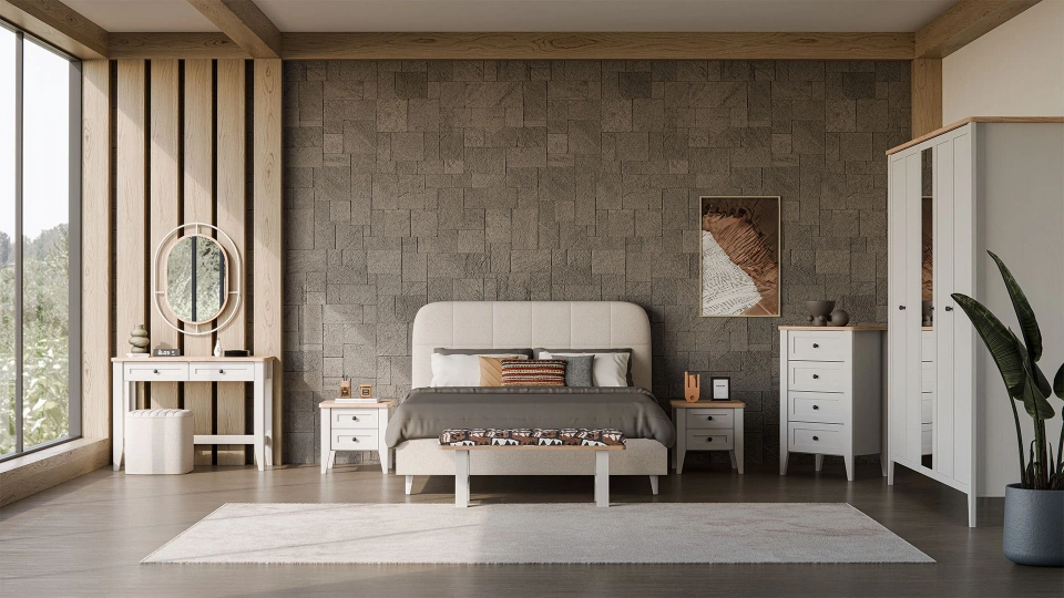 Calmera 5-Door Wardrobe