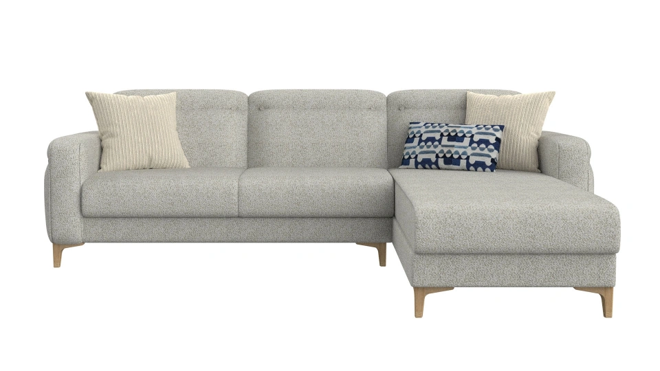 Lumeris Upholstered Ottoman Corner