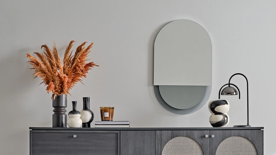 Arch Console - Dresser Mirror