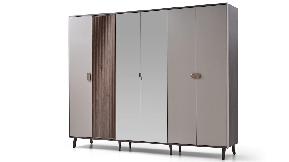 Bend 6 Door Wardrobe