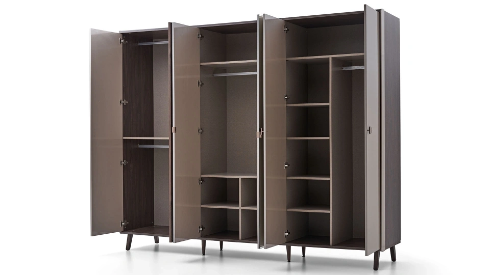 Bend 6 Door Wardrobe