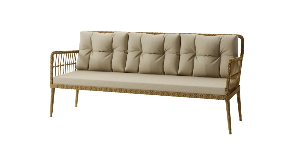 Doğtaş Garden Pelago 3+1+1+Coffee Table Midi Set