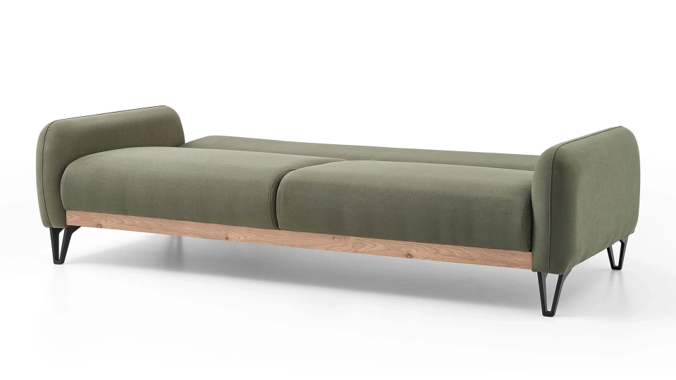 Solid Three-Seater Sofa