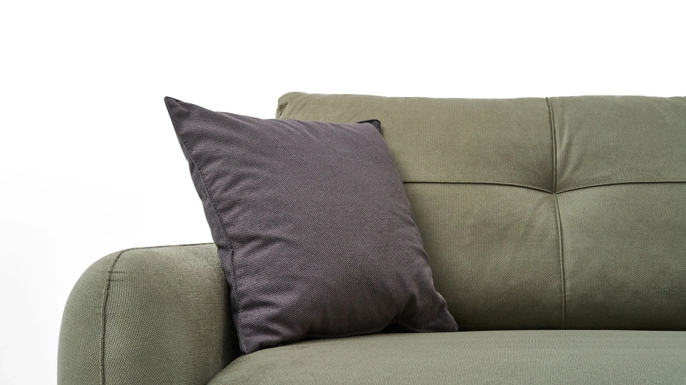 Solid Three-Seater Sofa