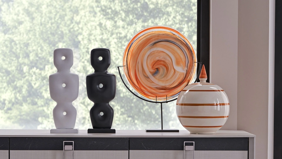 Doğtaş Home Big Hole Black Figurine