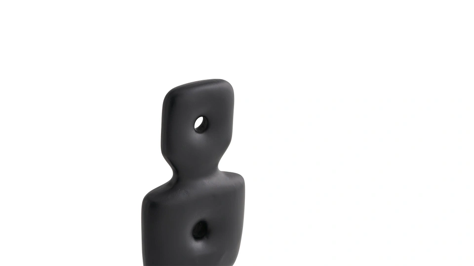 Doğtaş Home Big Hole Black Figurine
