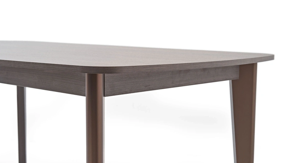 Piero Fixed Dining Table - 180 cm - Dark Brown