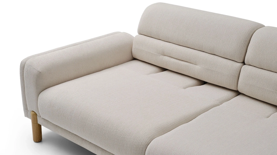 Legna Triple Sofa Bed