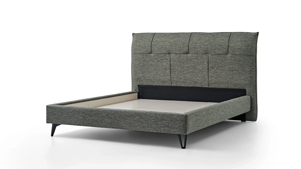 Solid Bed Frame - 160 cm - Headboardless