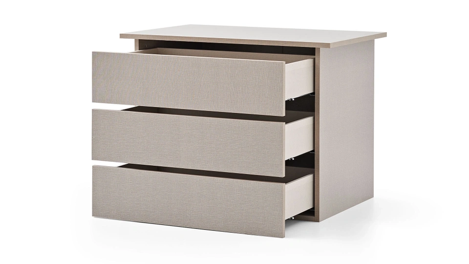 Piero 3 Drawer Cabinet Interior Module