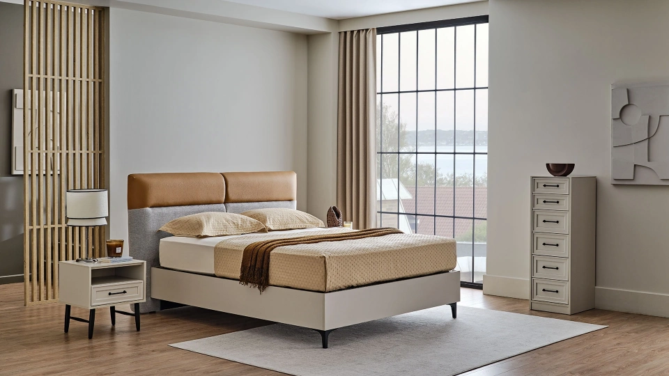 Trento Based Bed - 160 cm - Headless