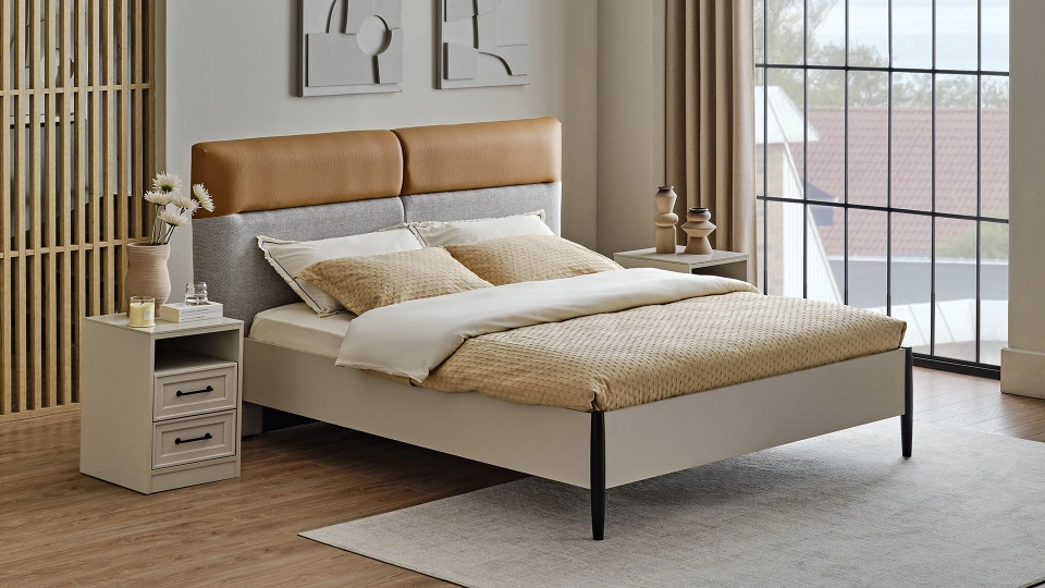 Trento Bed - 160 cm - Untitled