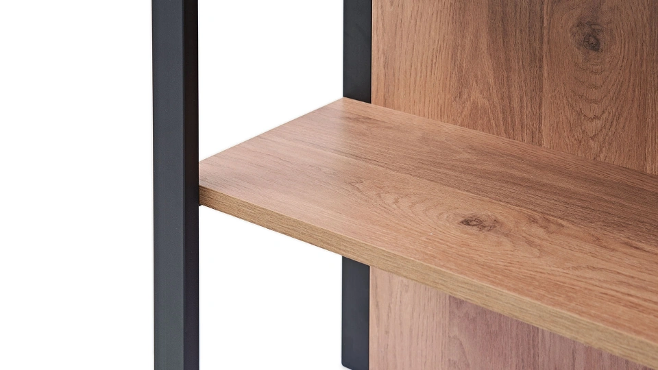 Solid TV Unit Upper Module - Bookcase