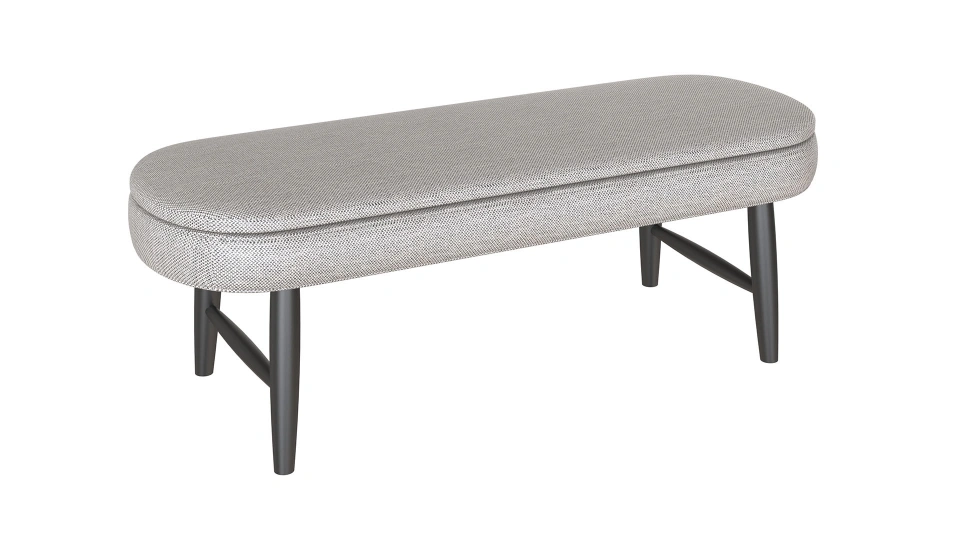 Trento  Footrest Pouf-Bench