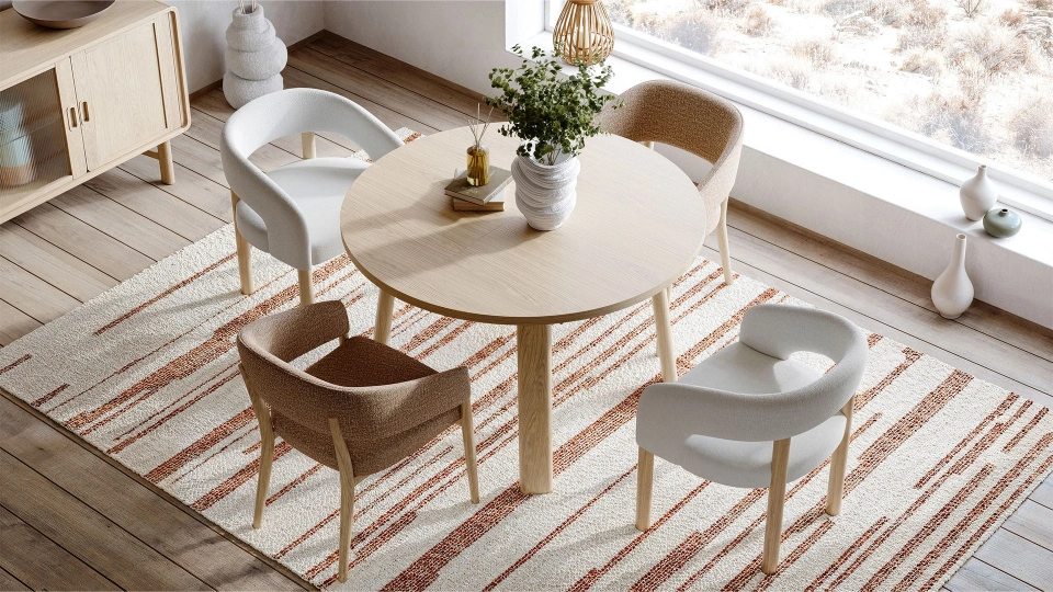 Noralis Round Dining Table