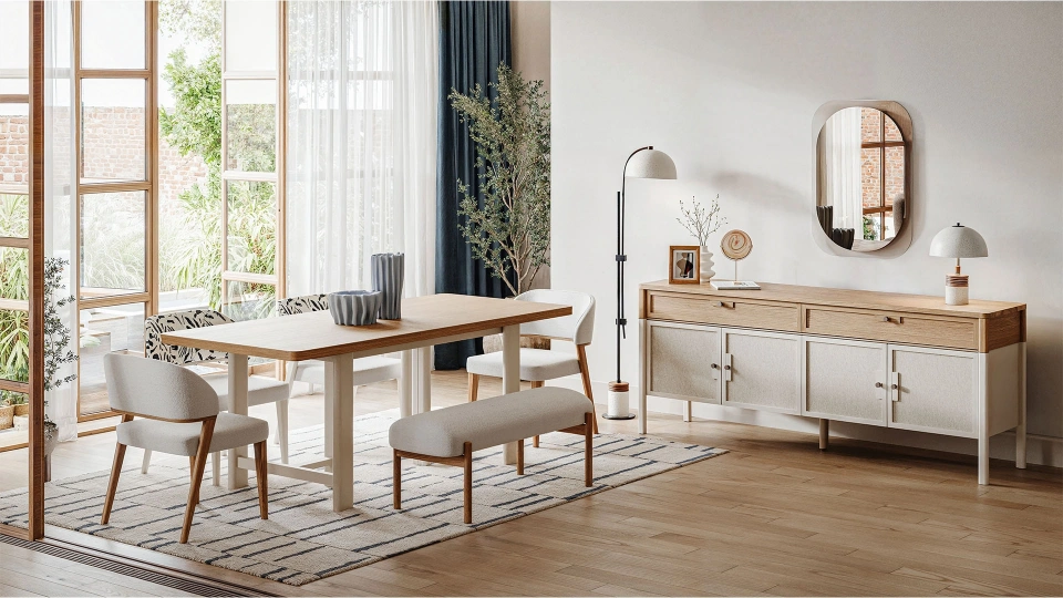 Linthe Extendable Dining Table