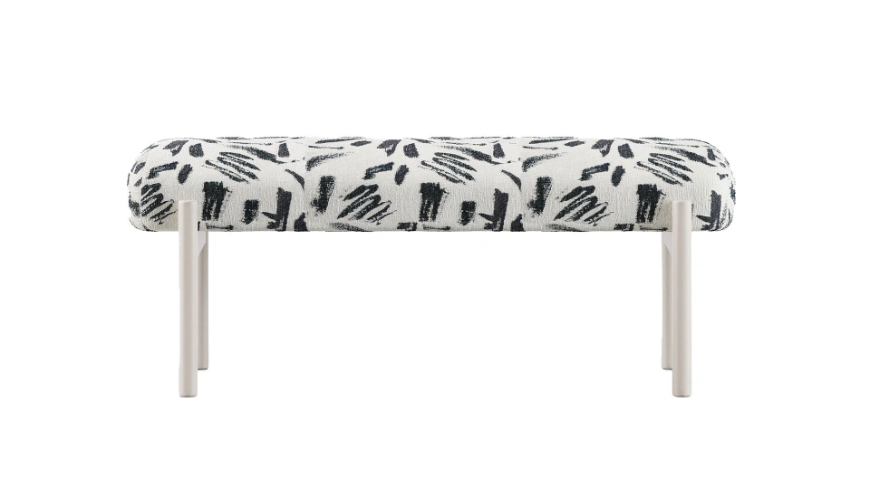 Linthe Footrest Pouf - Bench