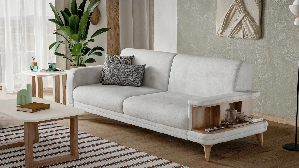 Marlin 3-seater Sofa Bed with Coffe Table