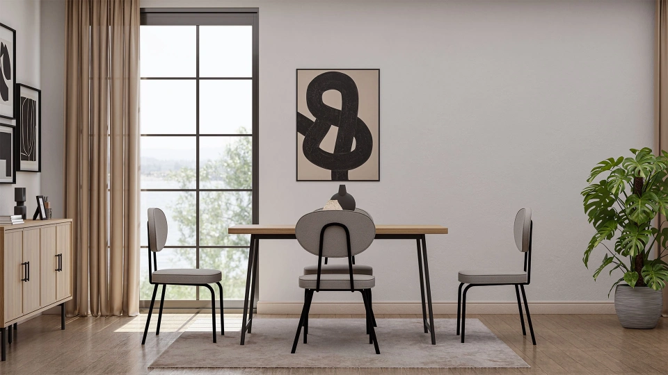 Glen Tortana Fixed Dining Table