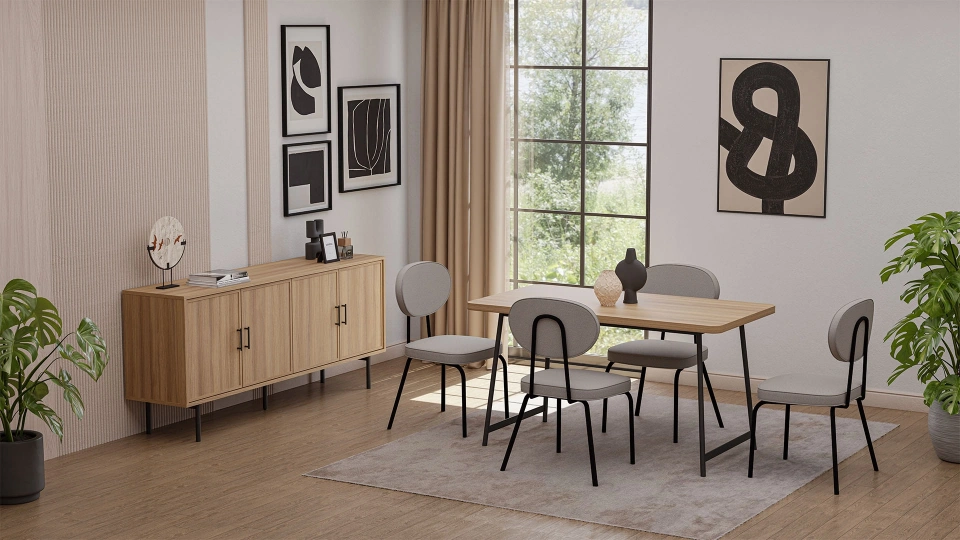 Glen Tortana Fixed Dining Table