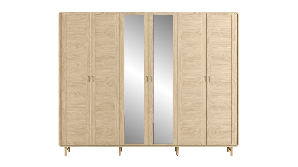 Noralis 6-Door Wardrobe