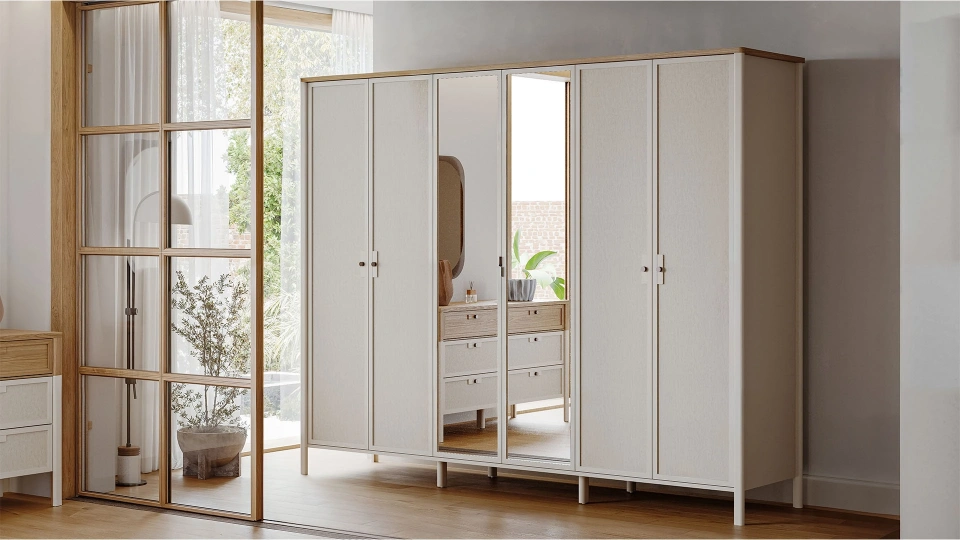 Linthe 6 Door Wardrobe