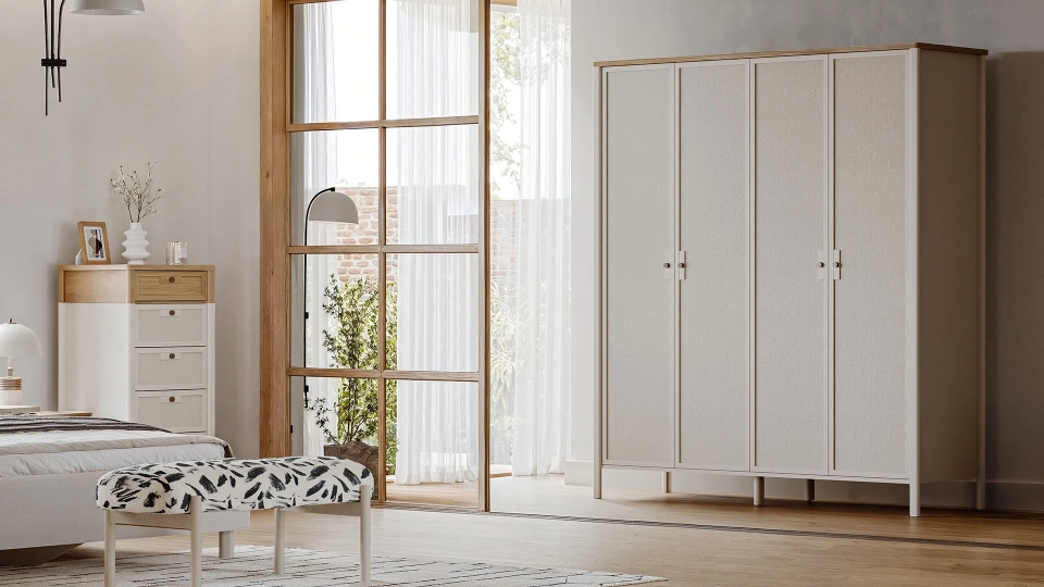 Linthe 4 Door Wardrobe