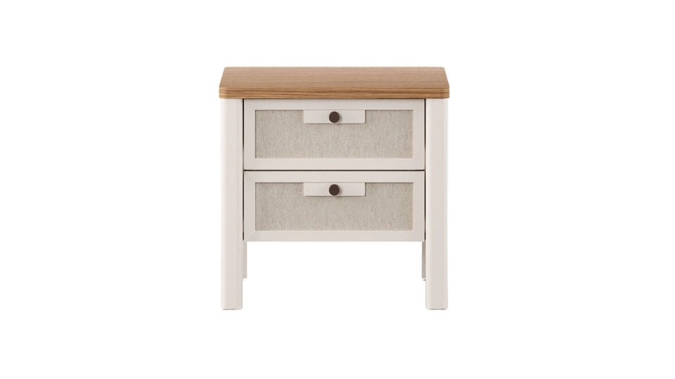 Linthe 2 Drawers Nightstand