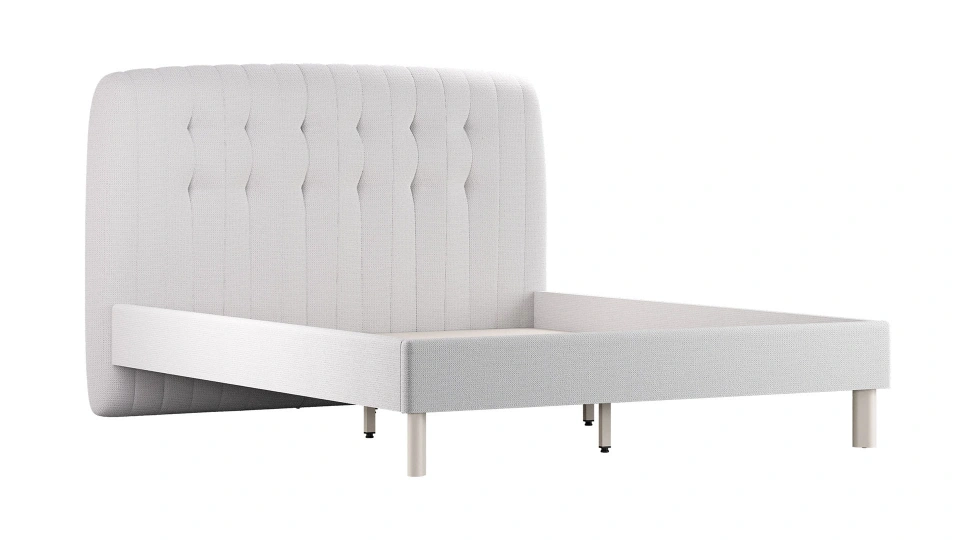 Linthe Bedstead - 160 cm - Headboard not included