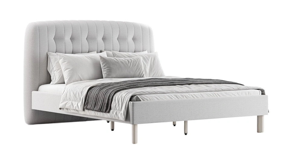 Linthe Bedstead - 160 cm - Headboard not included