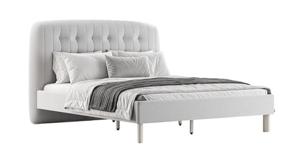 Linthe Bedstead - 180 cm - Headboard not included