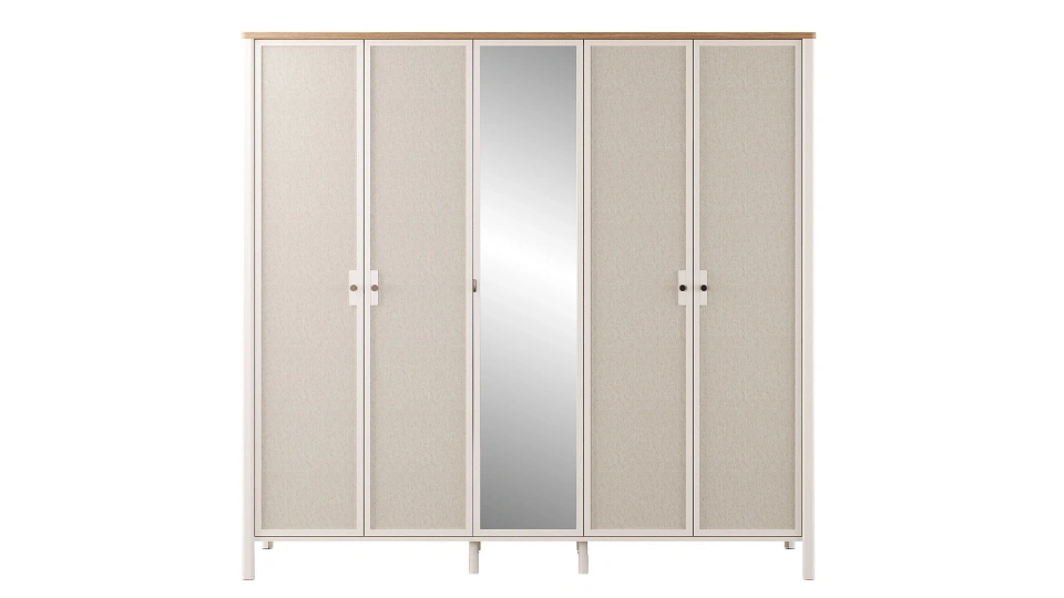 Linthe 5 Door Wardrobe
