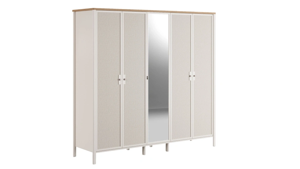 Linthe 5 Door Wardrobe