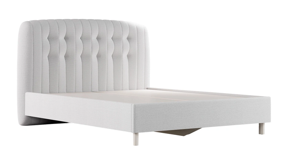 Linthe Bedstead with Storage - 160 cm- Headboard not included