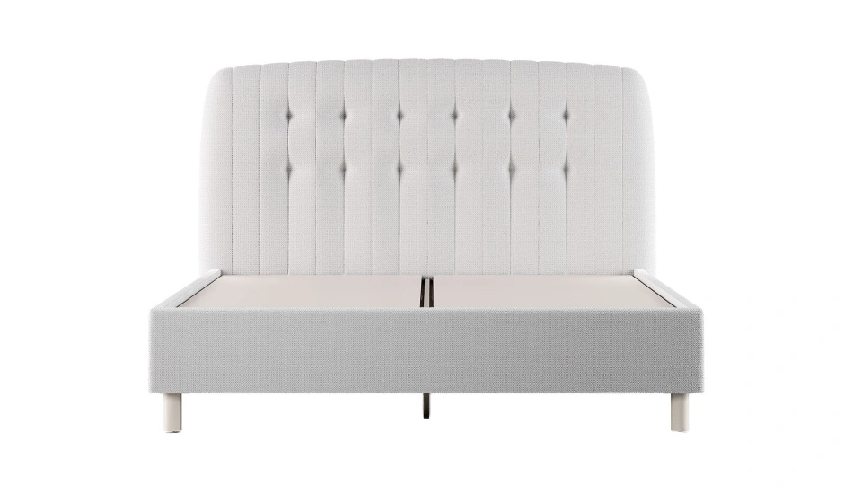 Linthe Bedstead with Storage - 160 cm- Headboard not included