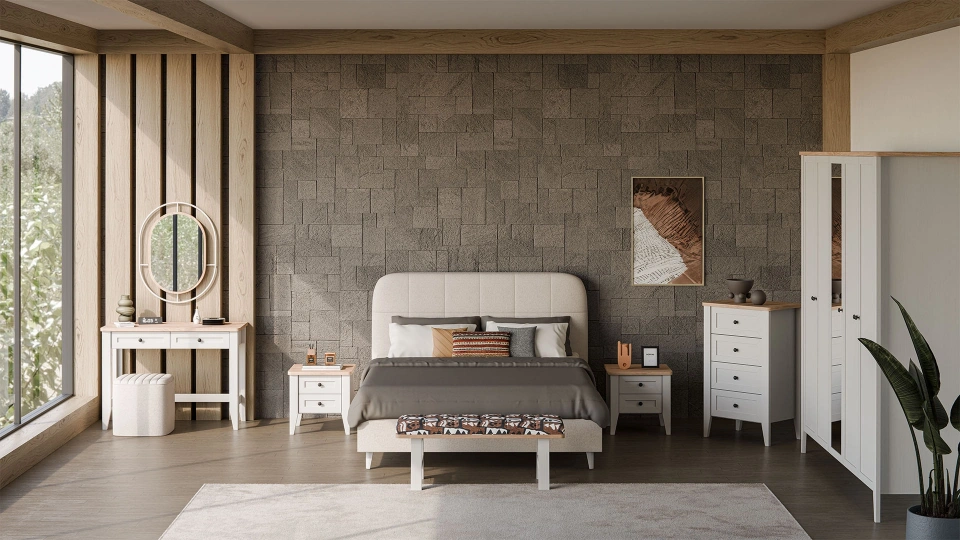 Calmera 2-Drawer Nightstand