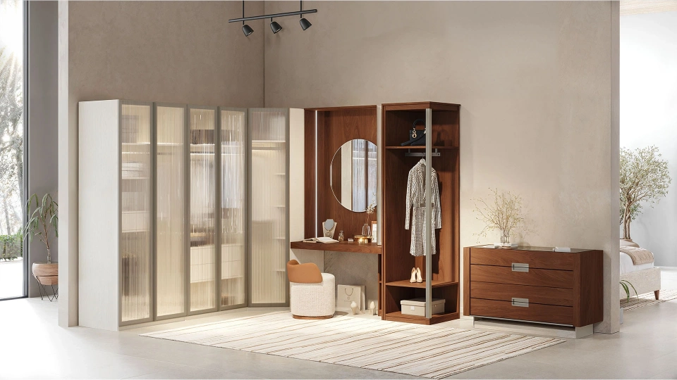 Moderna Cabinet-Vanity Table