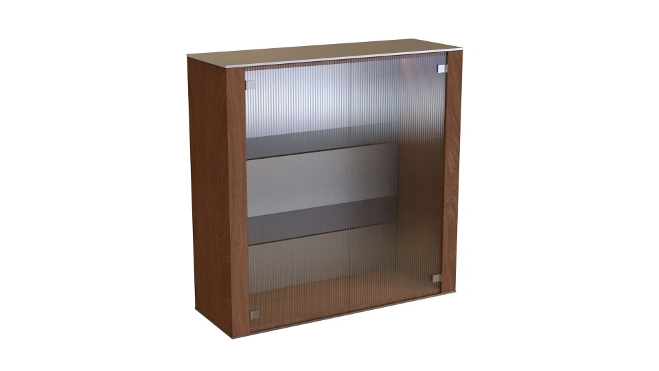 Moderna Tv Unit Upper Module - Glass