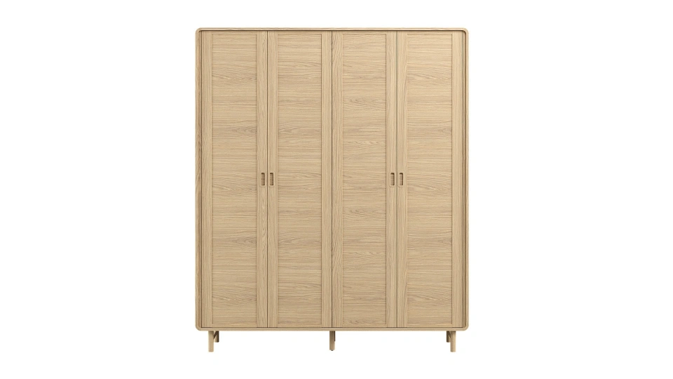 Noralis 4-Door Wardrobe