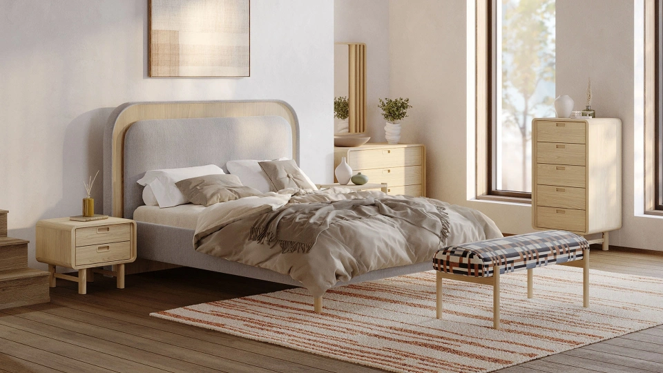 Noralis Headboard 180 cm -Headboard not included