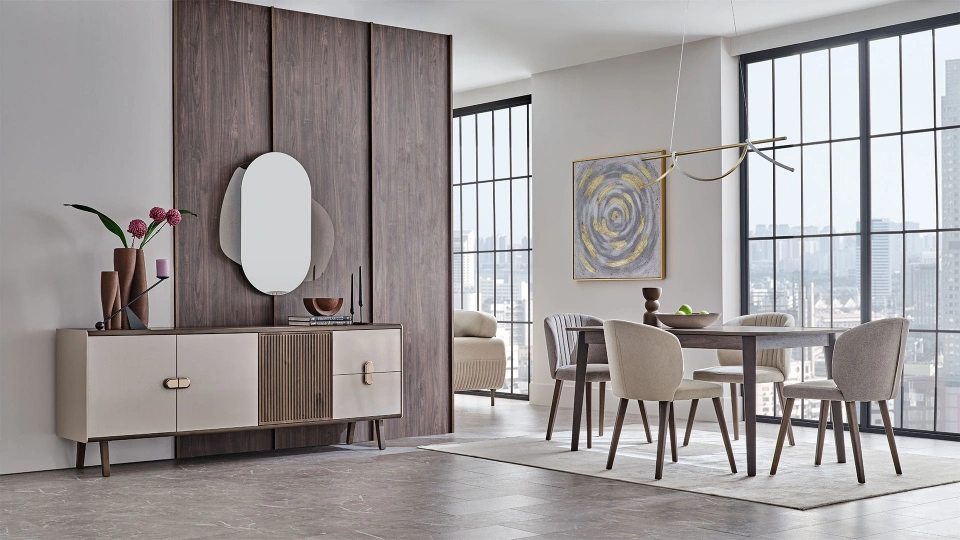 Bend Console - Dresser Mirror