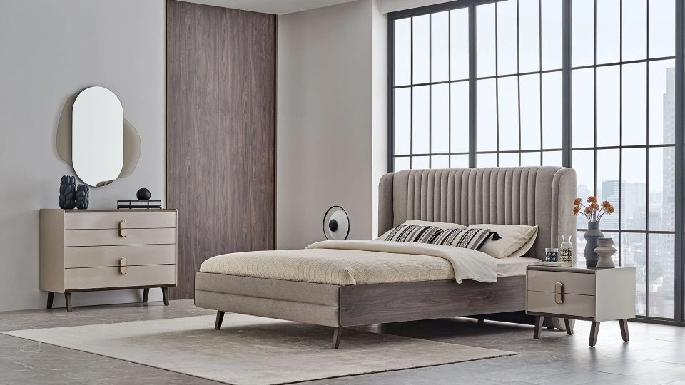 Bend Console - Dresser Mirror