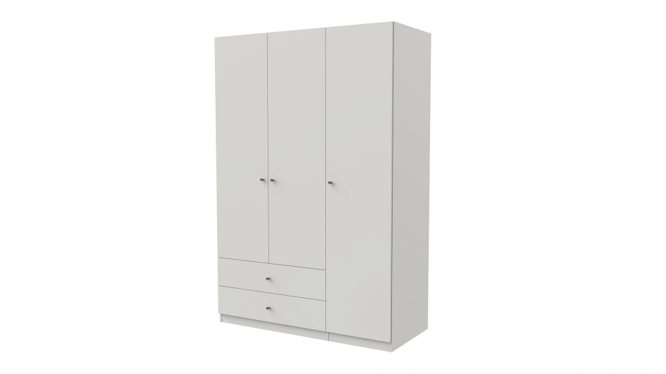 Lutie 3-Door Wardrobe