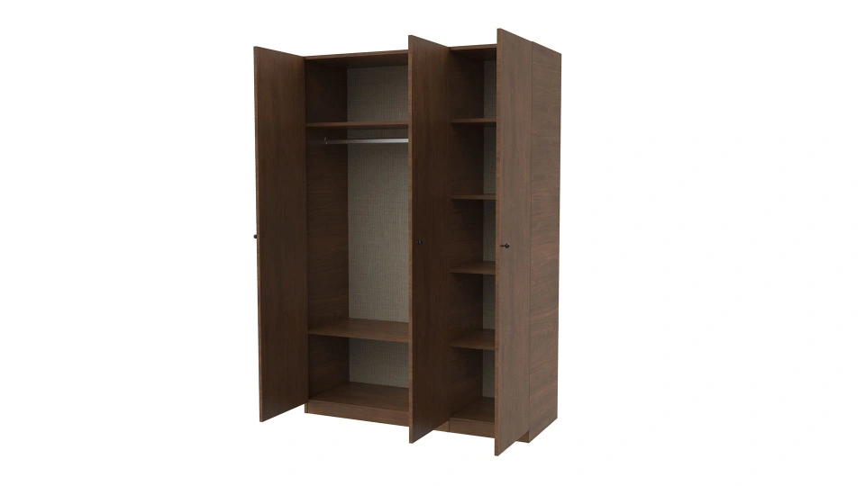 Lutie 3-Door Wardrobe