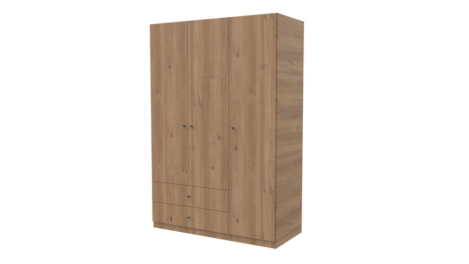 Lutie 3-Door Wardrobe