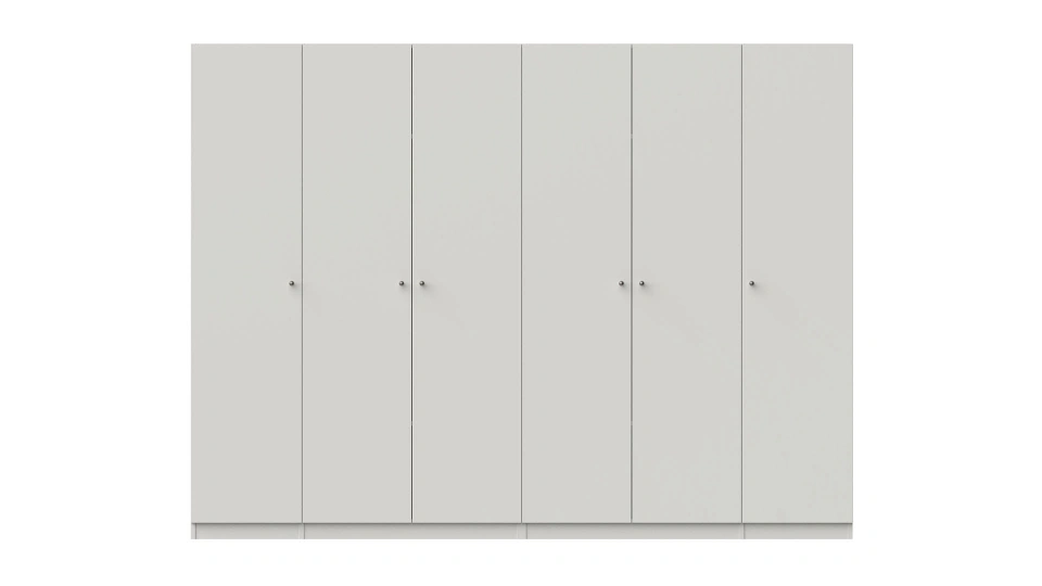 Lutie 6-Door Wardrobe