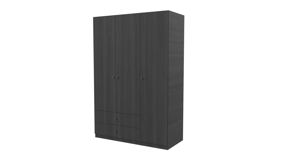 Lutie 3-Door Wardrobe