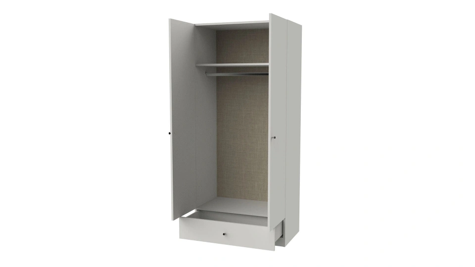 Lutie 2-Door Wardrobe