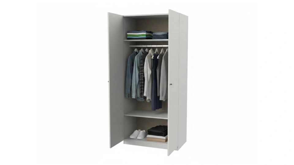 Lutie 2-Door Wardrobe