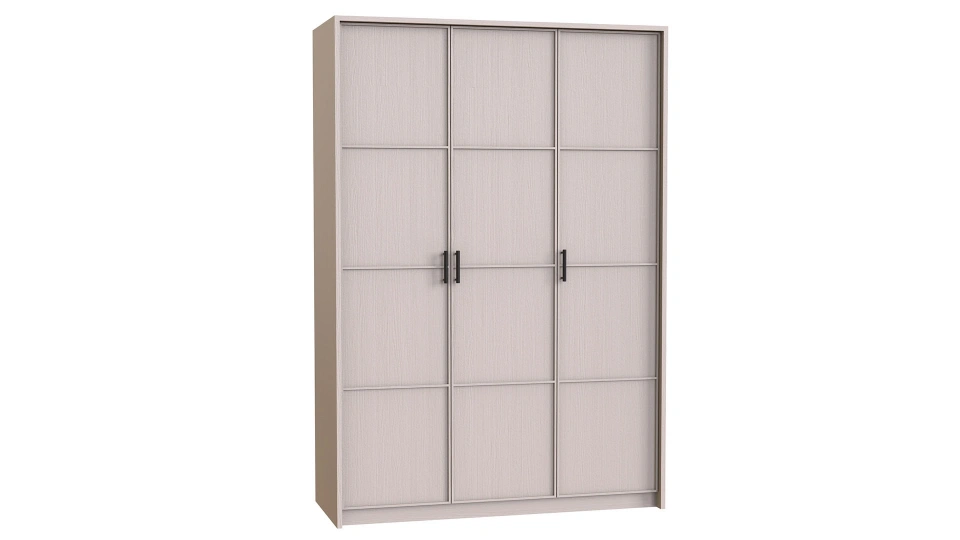 Glen Orma 3 Door Wardrobe - White